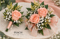 Matching Corsage & Boutonnière Set
